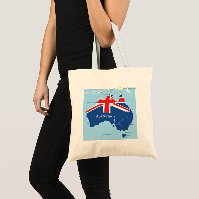Map of Australia Tote Bag (Creator Uploaded)