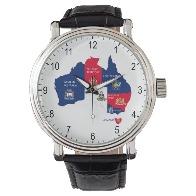 Map of Australia Watch (Front)