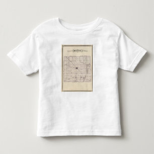 Map of Benton County Toddler T-Shirt
