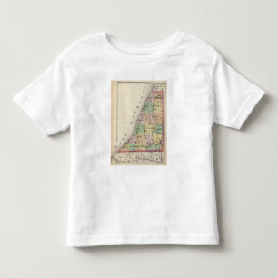 Map of Berrien County, Michigan Toddler T-Shirt