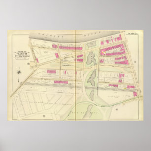 Map of Boston 29 Poster