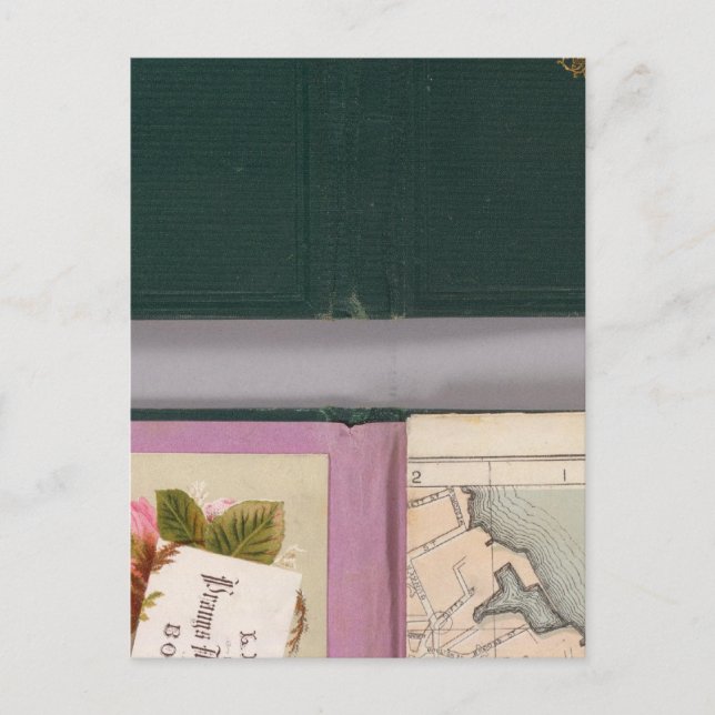 Map of Boston Postcard (Front)