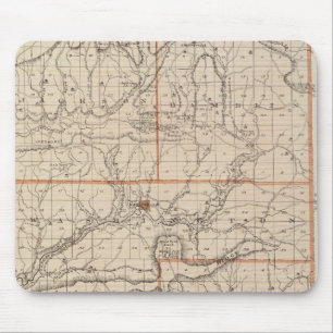 Map of Brown County with Plan of Nashville Mouse Mat