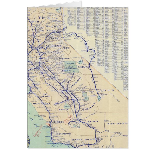 Map of California 4 (Front)