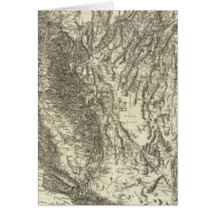 Map of California and Nevada