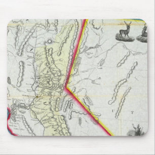 Map of California Mouse Mat