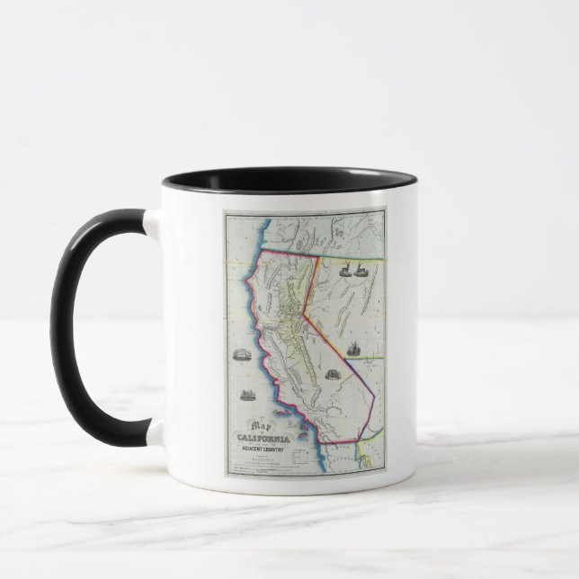 Map of California Mug (Left)