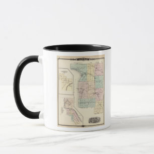 Map of Calumet County, State of Wisconsin Mug