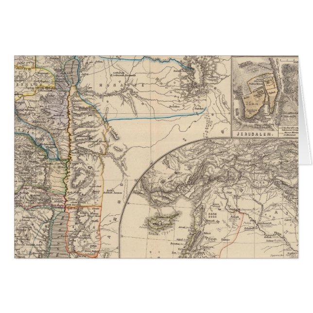 Map of Canaan (Front Horizontal)