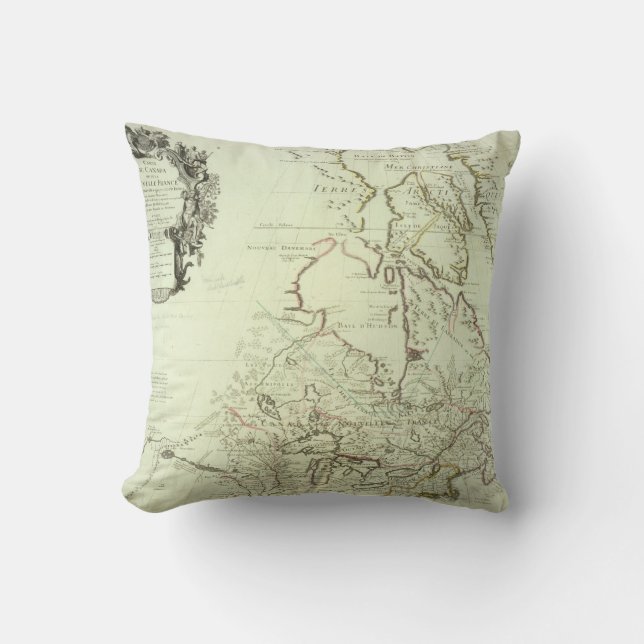 Map of Canada Cushion (Front)