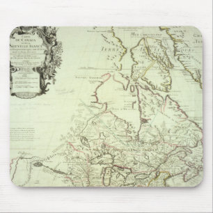 Map of Canada Mouse Mat