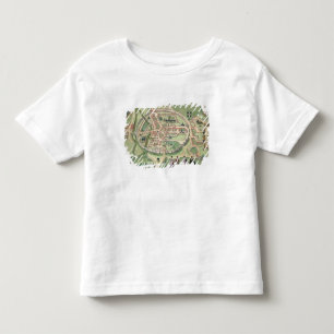 Map of Canterbury, from 'Civitates Orbis Terrarum' Toddler T-Shirt