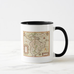 Map of Central and South America Mug