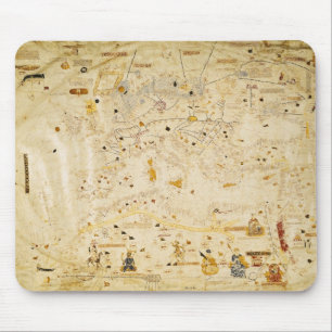 Map of Charles V, Map of Mecia Mouse Mat