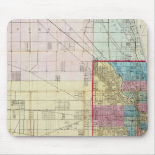 Map of Chicago Mouse Mat