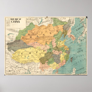 Map of China (1900) Poster