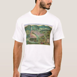 Map of Chios, from 'Civitates Orbis Terrarum' by G T-Shirt