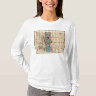 Map of Colorado Territory T-Shirt