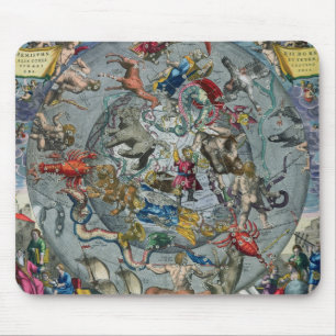 Map of Constellations of the Northern Mouse Mat