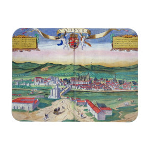Map of Cordoba, from 'Civitates Orbis Terrarum' by Magnet
