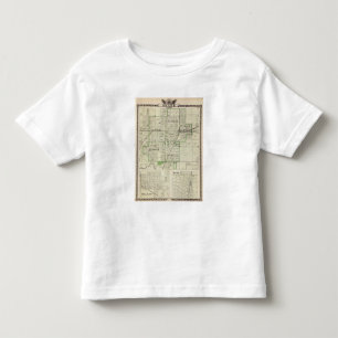 Map of Decatur City, and Sullivan and Macon Toddler T-Shirt