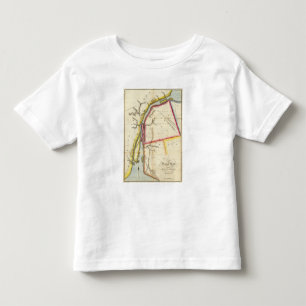 Map of Detroit River and Adjacent Country Toddler T-Shirt