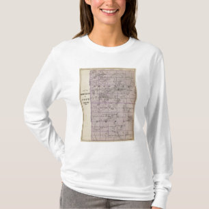 Map of Douglas and Pope Counties, Minnesota T-Shirt