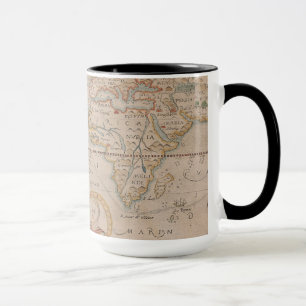 Map of Drake's Circumnavigation of the Globe Mug