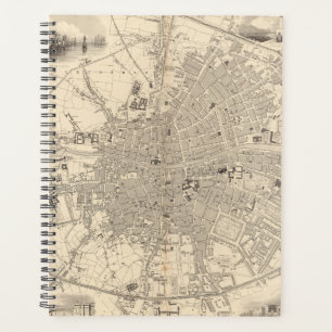 Map of Dublin, Ireland Planner