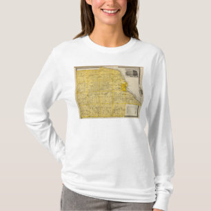 Map of Dubuque County T-Shirt