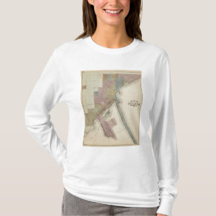 Map of Duluth, St. Louis County, Minnesota T-Shirt