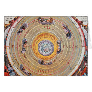 Map of Earth based on Ptolemy's theories   1660