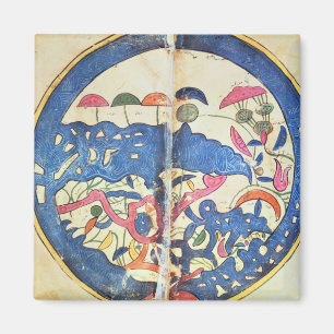 Map of Egypt, 1348 Magnet