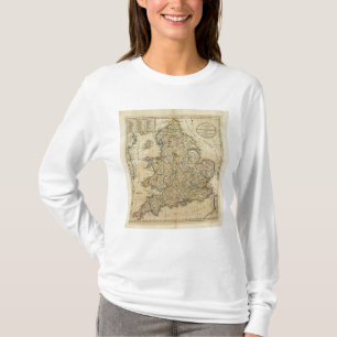 Map of England and Wales T-Shirt