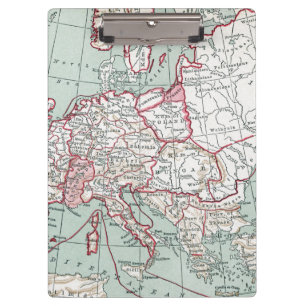 MAP OF EUROPE, 12th CENTURY Clipboard