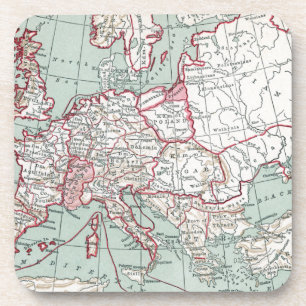 MAP OF EUROPE, 12th CENTURY Coaster