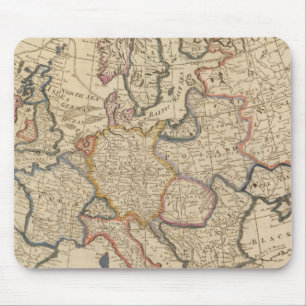 Map of Europe Mouse Mat