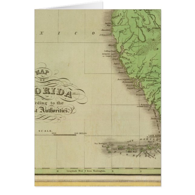 Map of Florida (Front)