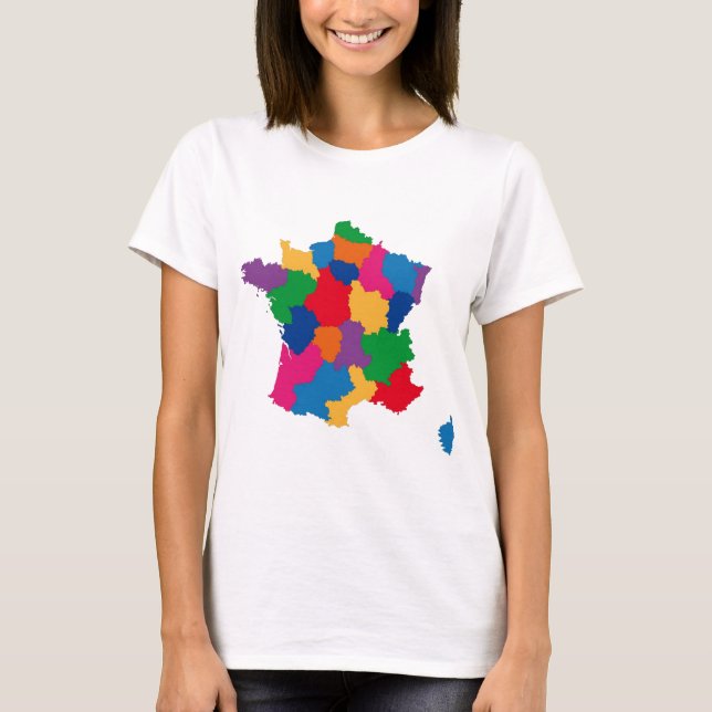 Map of France T-Shirt (Front)