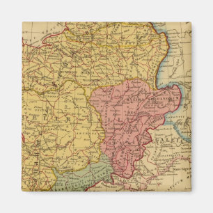 Map of Gaul Magnet