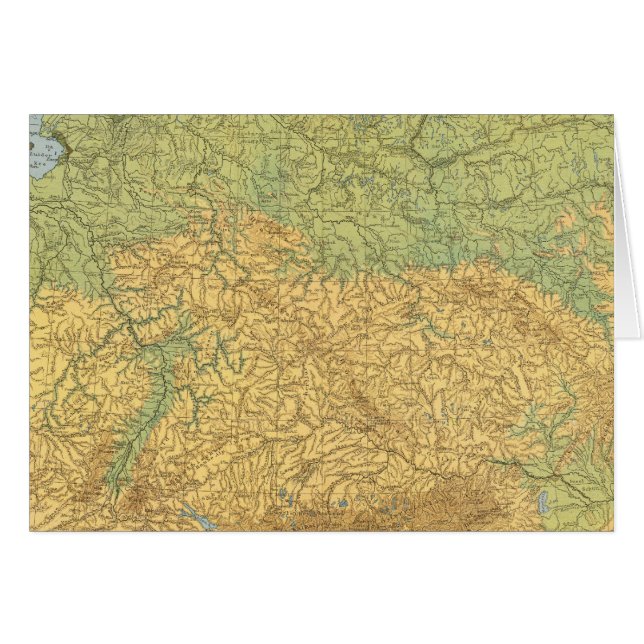 Map of Germany (Front Horizontal)