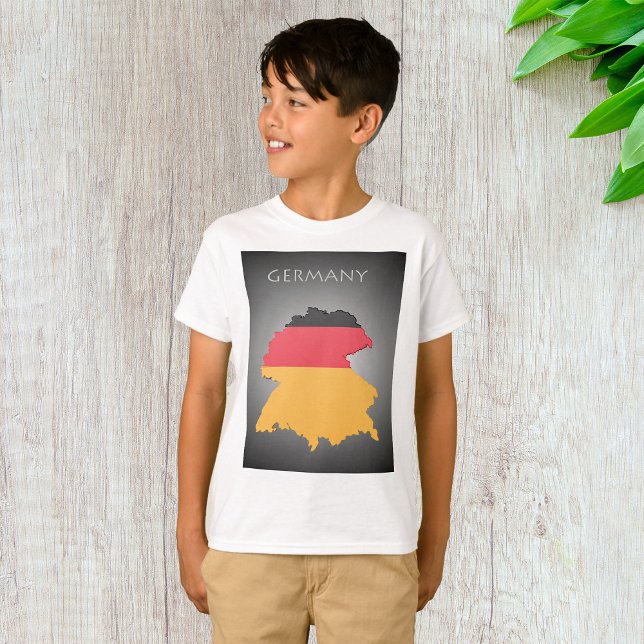 Map Of Germany Boys T-Shirt (Creator Uploaded)