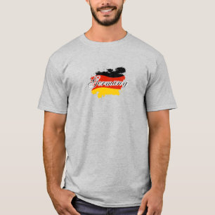 Map of Germany , german Flag Gift T-Shirt