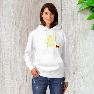 Map Of Germany Hoodie