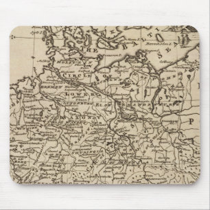 Map of Germany Mouse Mat