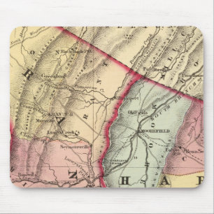 Map of Grant, Hardy counties Mouse Mat