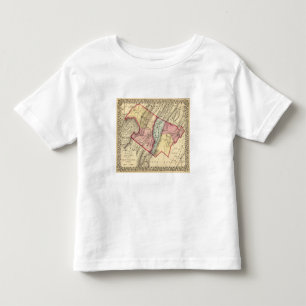 Map of Grant, Hardy counties Toddler T-Shirt