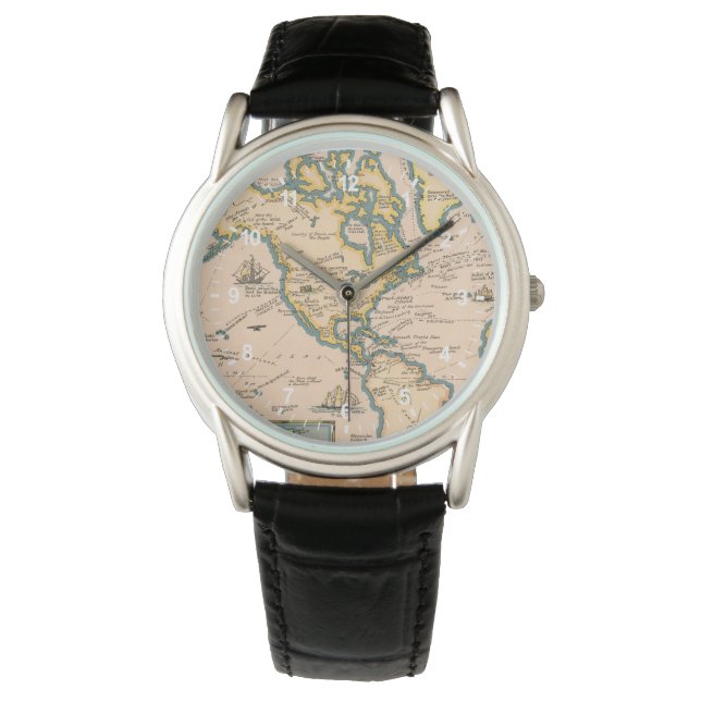 Map of Great Adventures Watch (Front)