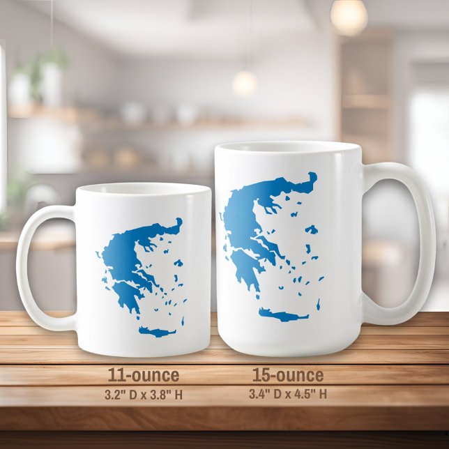 Map of Greece Coffee Mug (Creator Uploaded)