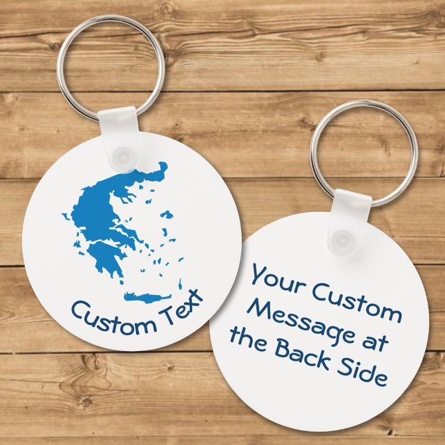 Map of Greece Keychain (Creator Uploaded)